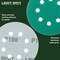 Legit Grit 5 inch Sand paper Disc, 8-Hole, 180 Grit, 50PK LG5-8180-50 - alternate 3